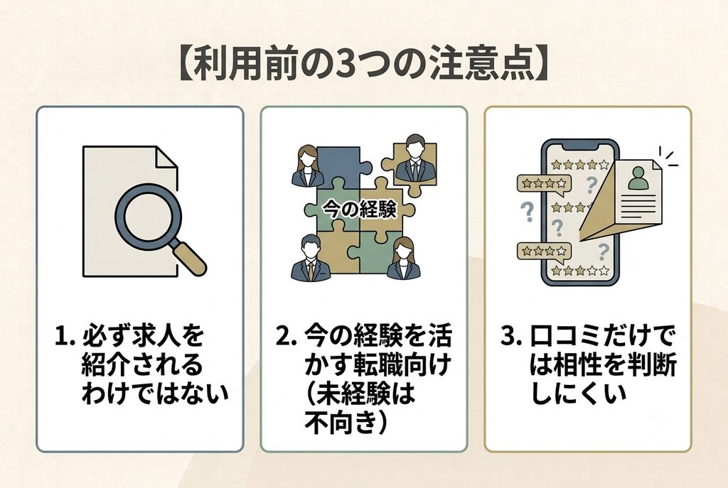 SAMURAI JOBの注意点とデメリット